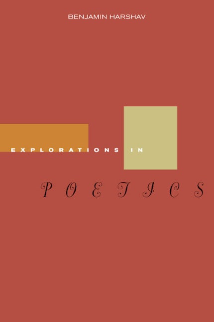 Book cover image for Explorations in Poetics ISBN: 9780804755146
